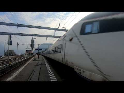 ETR 610 as EC 318 departing in Lugano