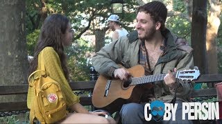 Homeless Man Picks Up Girls With Amazing Voice!