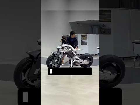 Motocykl, który sam utrzymuje równowagę