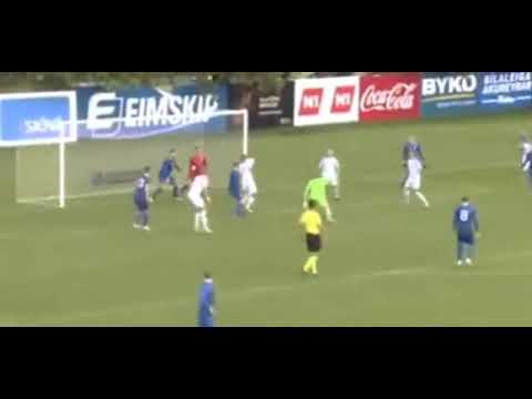 Goalkeeper Marek Rodák amazing goal  - Iceland 21-Slovakia 21