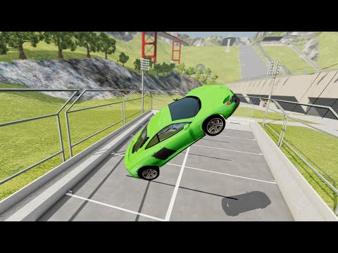 Car Jump Arena Madness #6 – BeamNG Drive