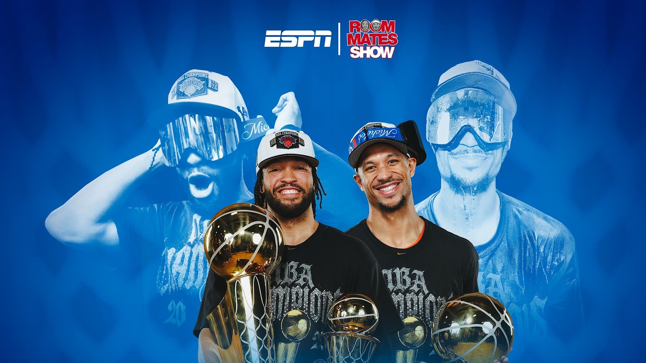 Champions! Brunson & Hart Celebrate the Knicks' NBA Championship 🏆 | The Roommates Show