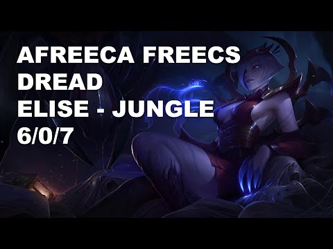 Afreeca Freecs Dread Jungle Elise vs Taliyah - KR Challenger Patch 10.8