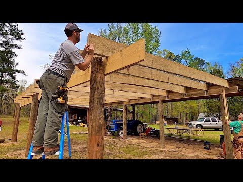 Building a MONSTER Homestead Shed - FULL BUILD