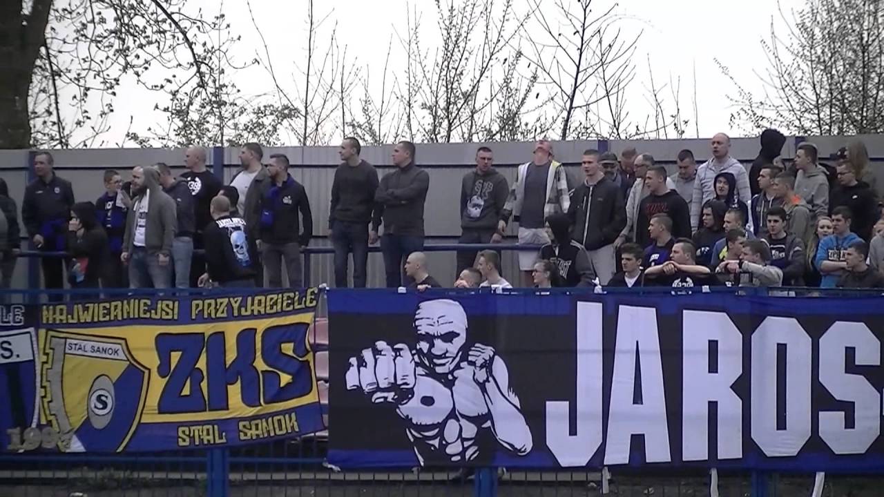 WIDEO: JKS Jarosław - Karpaty Krosno 0-0 [KIBICE, DOPING]