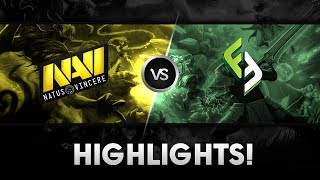 Highlights from Na'Vi vs Aware Gaming @ Starseries IX Europe