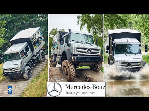 Unstoppable! Mercedes Unimog Tackles Extreme Off-Road Terrain