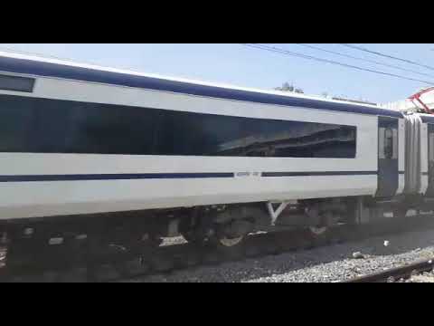 Train T-18 ka trial 160 train speed se pased