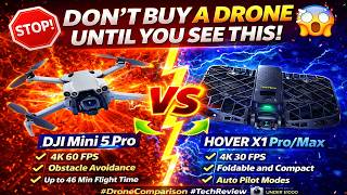 DJI Mini 5 Pro vs Hover X1 Pro Max – Which Drone Is ACTUALLY Worth Buying in 2026? #bestdrone2026