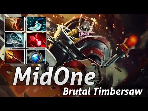 Fnatic MidOne Brutal Timbersaw Gameplay - Dota 2 Epic Moments