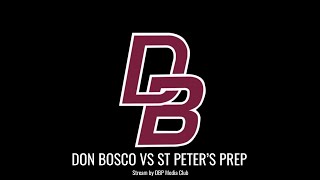 Don Bosco vs. St. Peter's Prep Varsity Football - Stream with SFC