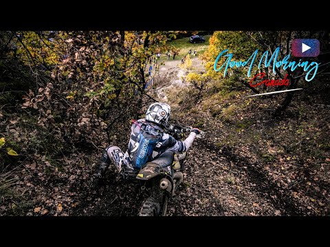 Hard Enduro Riding Through the Forest