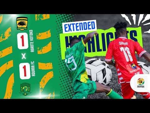 EXTENDED HIGHLIGHT | Asante Kotoko 1-1 Aduana FC | GPL MATCH WEEK 10