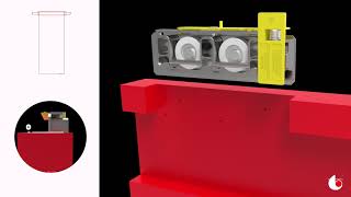 DIVA FLUID, sada pro posuvné dřevěné dveře, do 80 kg, 2x tlumič fluid