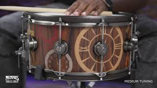 Video thumbnail for DW 14x6.5 Icon Time Keeper Snare Drum (DREX6514SSA-TK) by Memphis Drum Shop