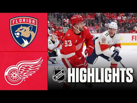 NHL Highlights | Panthers vs. Red Wings | October 15, 2025