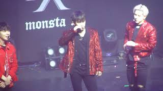 MONSTA X en México 17.09.17 -Shine Forever+Be Quiet+Broken Heart+Blind
