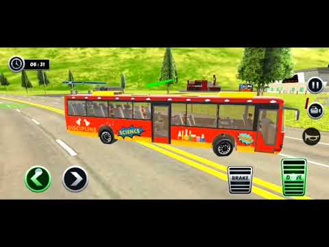 Kids School Bus Coach Driver | Levels 1-7 Gameplay