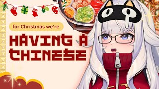 - Having a Chinese for Christmas!