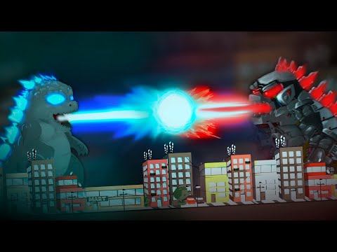 Baby Godzilla vs. Kong: Rodan vs. Mecha Godzilla – Animation Part 4