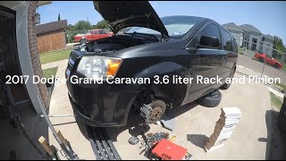 2017 Dodge Grand Caravan Rack and Pinion 3.6 liter SXT