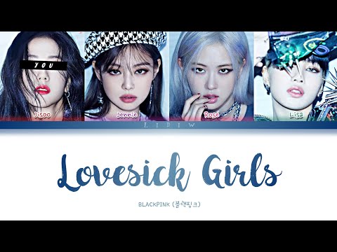 Blackpink || Lovesick Girls but you are Jisoo (Color Coded Lyrics Karaoke)