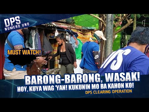 PINAGIBA NA ANG BARONG BARONG!   |  DPS CLEARING OPERATION 01-30-2021