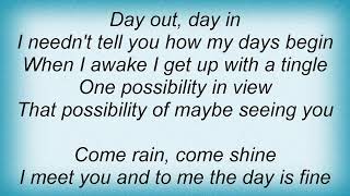 Billie Holiday - Day In, Day Out Lyrics
