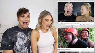 Michael & I react to our old CRINGE/ICONIC videos