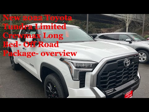 New 2022 Toyota Tundra Limited Creemax 6.5 FT Bed with Off Road Package- Overview and Walk around