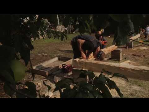 Latvian hand hewers "Jam Session" in Latgale