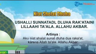 Berikut Bacaan Niat Sholat dan Tata Cara Sholat Dhuha