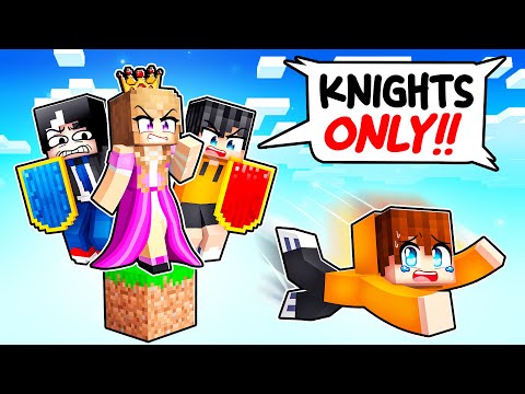 Gracie gets trapped with Knights only on One Block! 😱