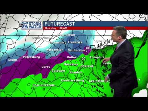 Tuesday late-night forecast - March 3, 2015