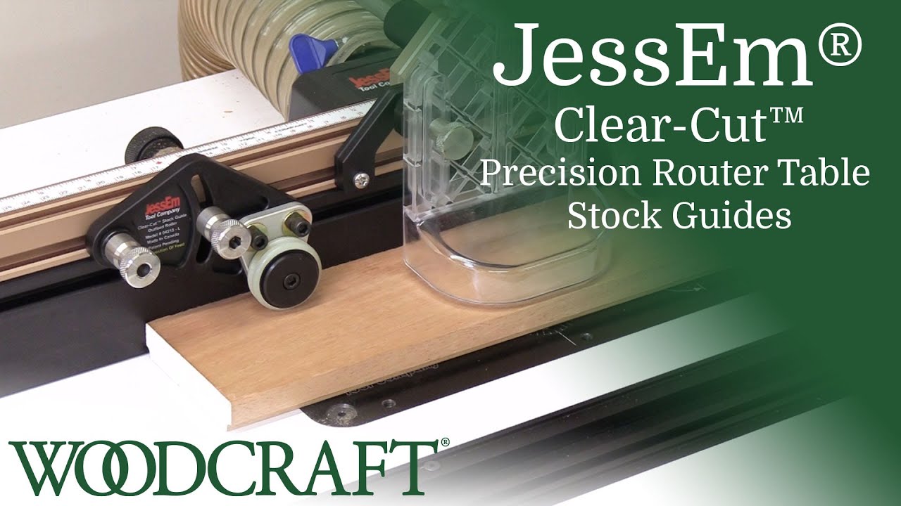 JessEm ClearCut Precision Stock Guides for Router Tables