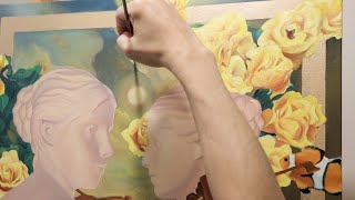 Download lagu My New Yellow Themed Oil Painting, Flower Duet mp3