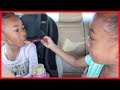 Mommy Drives Her Hungry Baby To The Store Pretend Play