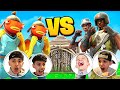 Fortnite 2v2 Against Brothers Toxic Squeaker Duo! Box Fights & Zone Wars!