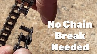 Breaking A Roller Chain Without A Chain Break