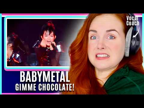 This Is Metal? This Is Pop? THIS IS BABYMETAL | Vocal Coach BREAKS DOWN  Gimme Chocolate!!