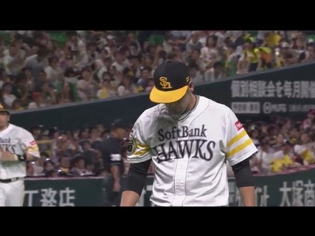 【8回表】ホークス・加治屋が抑える!! 緊迫した場面で登板も無失点に抑える!! 2018/9/23 H-F