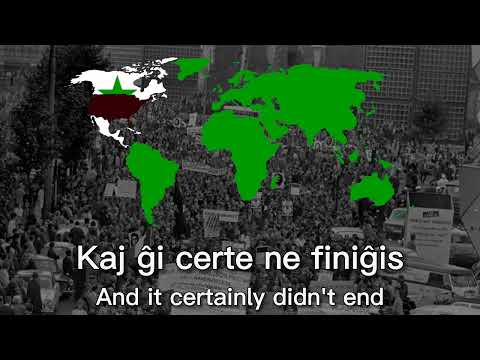 "US military bases" - Esperanto Anti-American Song (Forĵetu ni al mar' usonajn armeajn bazojn)