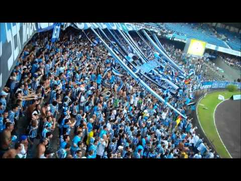 "Geral do Grêmio - Hoje eu vim te apoiar - Gremio 2 x 2 Internacional - 05/02/2012" Barra: Geral do Grêmio • Club: Grêmio