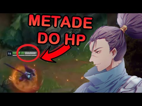 QUE BUILD É ESSA?! POR ISSO ESSES ITENS E RUNAS DE ESCUDO SÃO MUITO FORTES!! ESCUDO PASSIVO GIGANTE