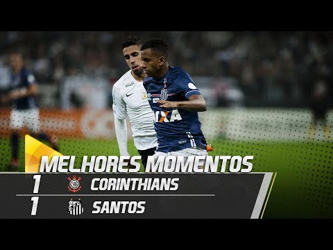 Corinthians 1 x 1 Santos | MELHORES MOMENTOS | Brasileirão (06/06/18)