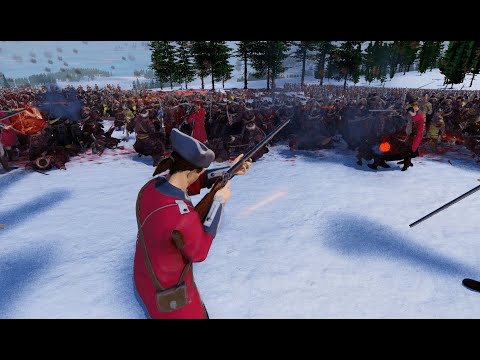 RED COATS VS MEDIEVAL TROOPS - ULTIMATE EPIC BATTLE SIMULATOR
