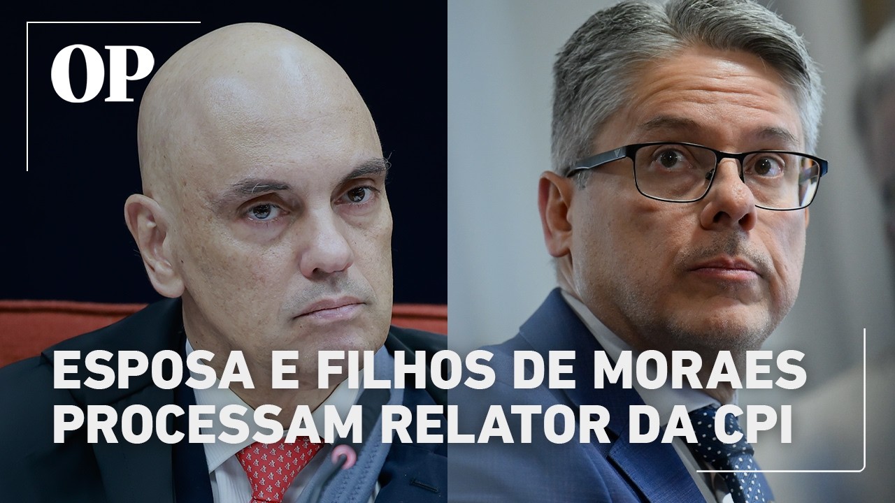 Família de Moraes processa senador Alessandro Vieira por R$ 60 mil após acusações sobre escritório