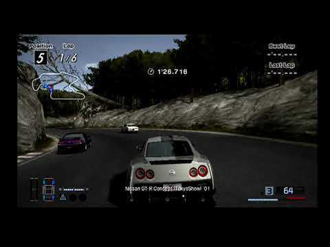 Gran Turismo 4 2022 Walkthrough Part 20! Race of the Red "R" Emblem! Race 2! Trial Mountain!