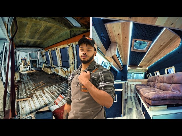 I Transformed a 41-Year-Old Vehicle into a Modern Mobile Home | Full Build Start to Finish SDDEFAULT Thumbnail