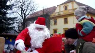 preview picture of video 'Santa Claus 2 v Týně nad Vltavou 24122009'